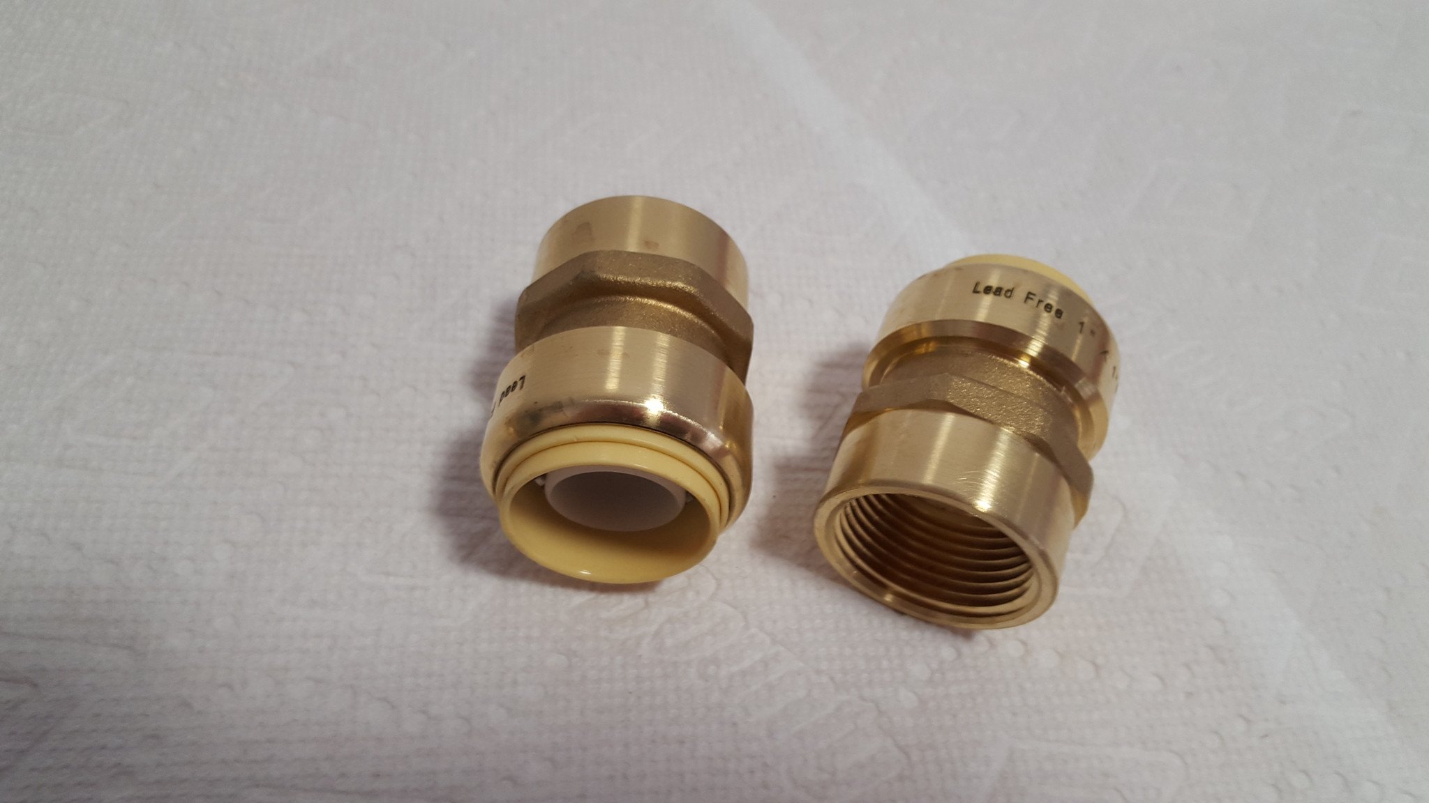 Brass Fitting Pex-Aluminum-Pex 3/4 Compression X 3/4 FPT or NPT Female  Pipe